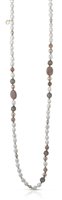 Collana Lelune Donna Greige in Perle LGNK162 - LGNK162